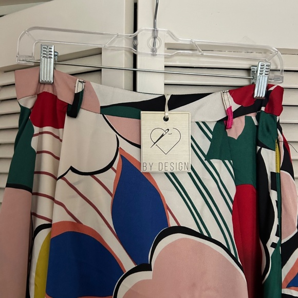 Colorful high waisted skirt - Picture 2 of 4